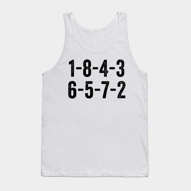 1-8-4-3-6-5-7-2 Firing Order - Funny Tank Top by LMW Art